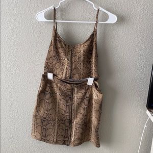 MUST GO ‼️ Windsor Snakeskin Set